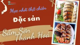 Du lịch Sầm Sơn thưởng thức món mực nhồi thịt chiên